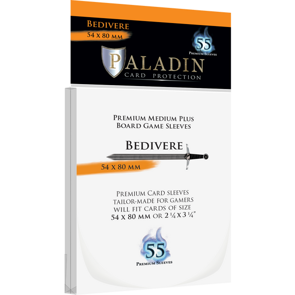 Paladin Card Protection - Bedivere (54 mm × 80 mm, Premium Medium Plus)