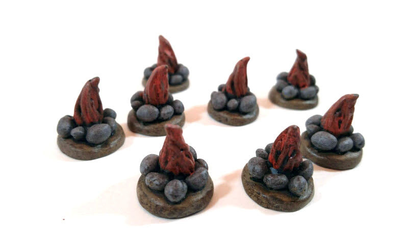 Top Shelf Gamer - Camp Fire Tokens (set of 10)