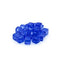 8mm Plastic Cubes: Set of 25 (Blue)