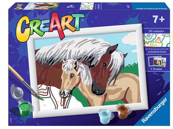 Ravensburger CreArt Paint - Mother & Foal