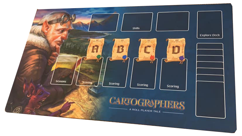 Cartographers - Playmat (Blue)