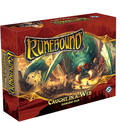 Runebound (Third Edition) - Caught in a Web (Scenario Pack)
