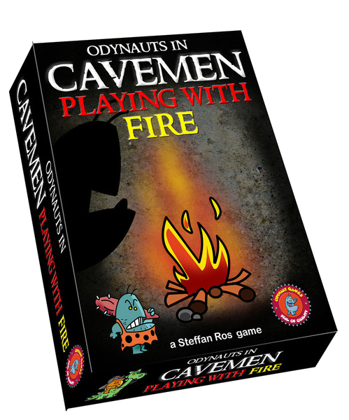 Cavemen Playing With Fire