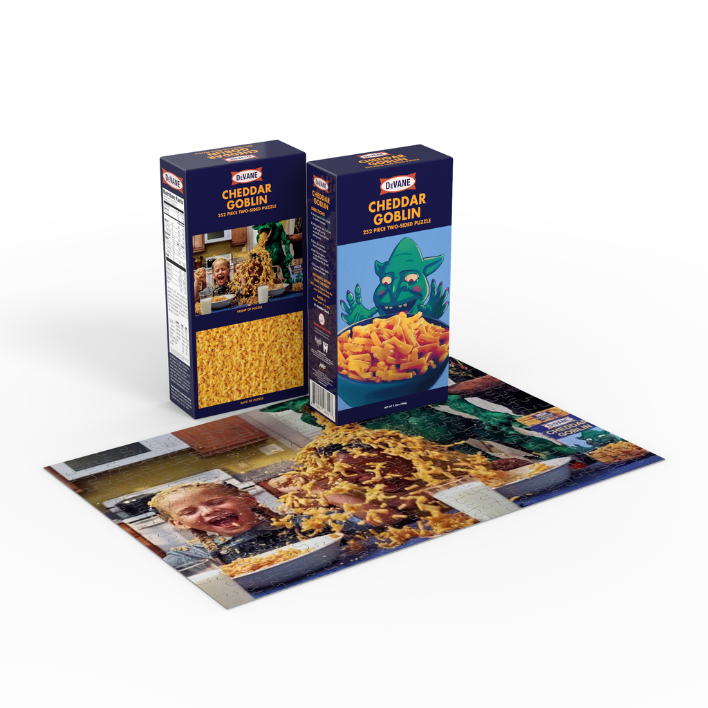 Puzzle - Mondo - Cheddar Goblin: 2-Sided Puzzle (252 Pieces)