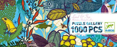 Djeco Gallery Puzzle-Land and Sea, 1000 Pieces