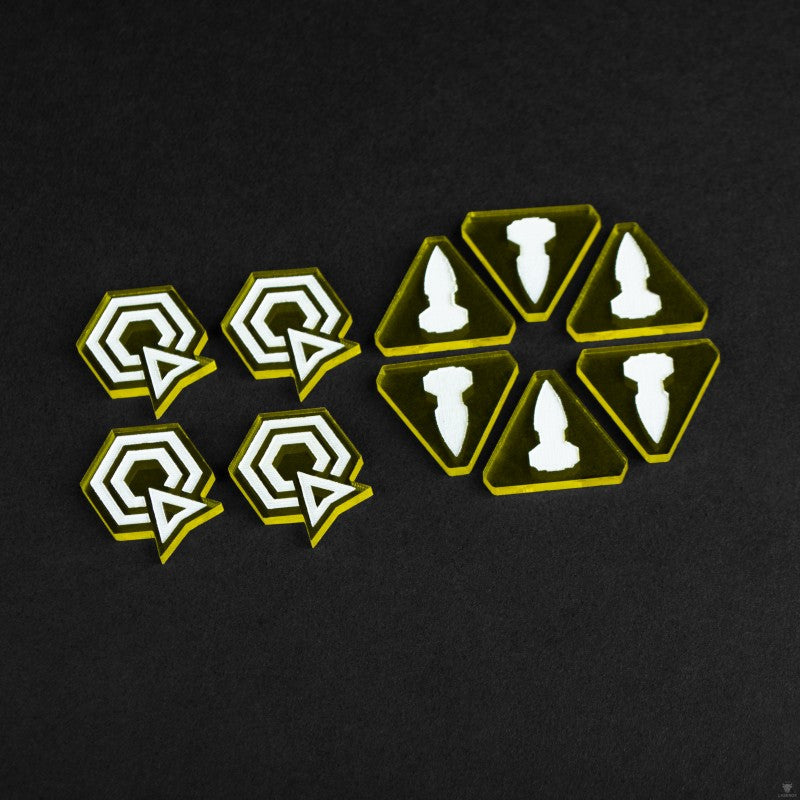 Laserox - Twilight Imperium: Command & Control Tokens (Green)