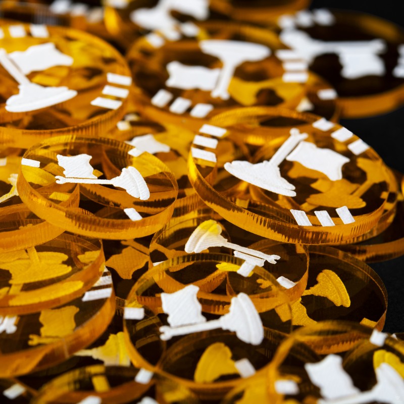 Laserox - Twilight Imperium: Infantry & Fighter Tokens