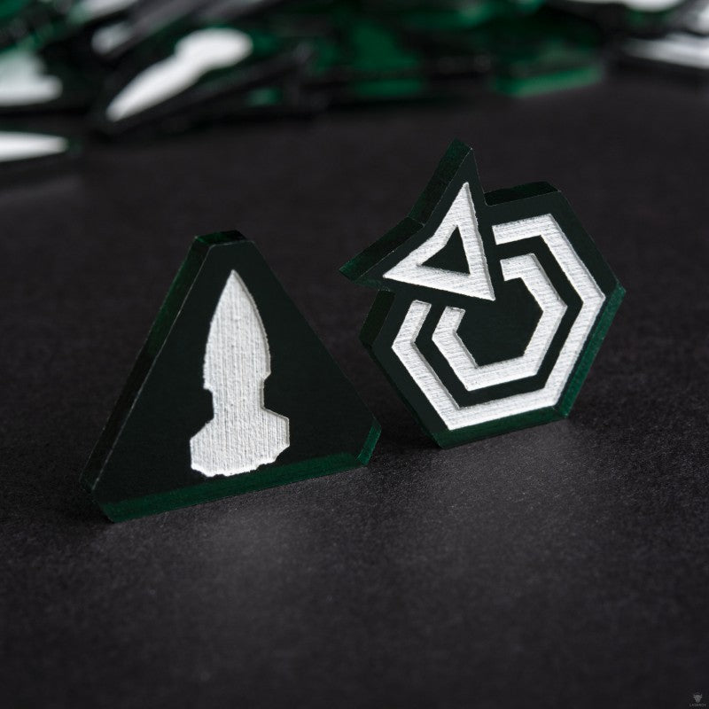 Laserox - Twilight Imperium: Command & Control Tokens (Green)