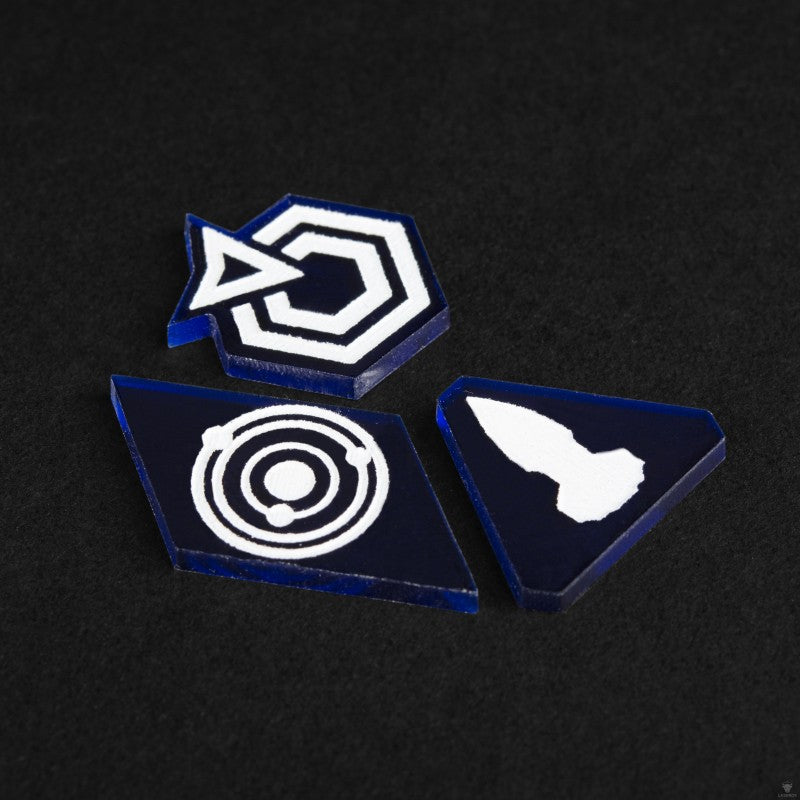 Laserox - Twilight Imperium: Command & Control Tokens (Black)