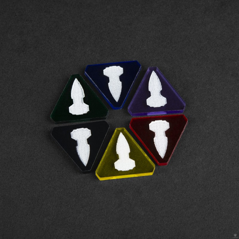 Laserox - Twilight Imperium: Command & Control Tokens (Black)