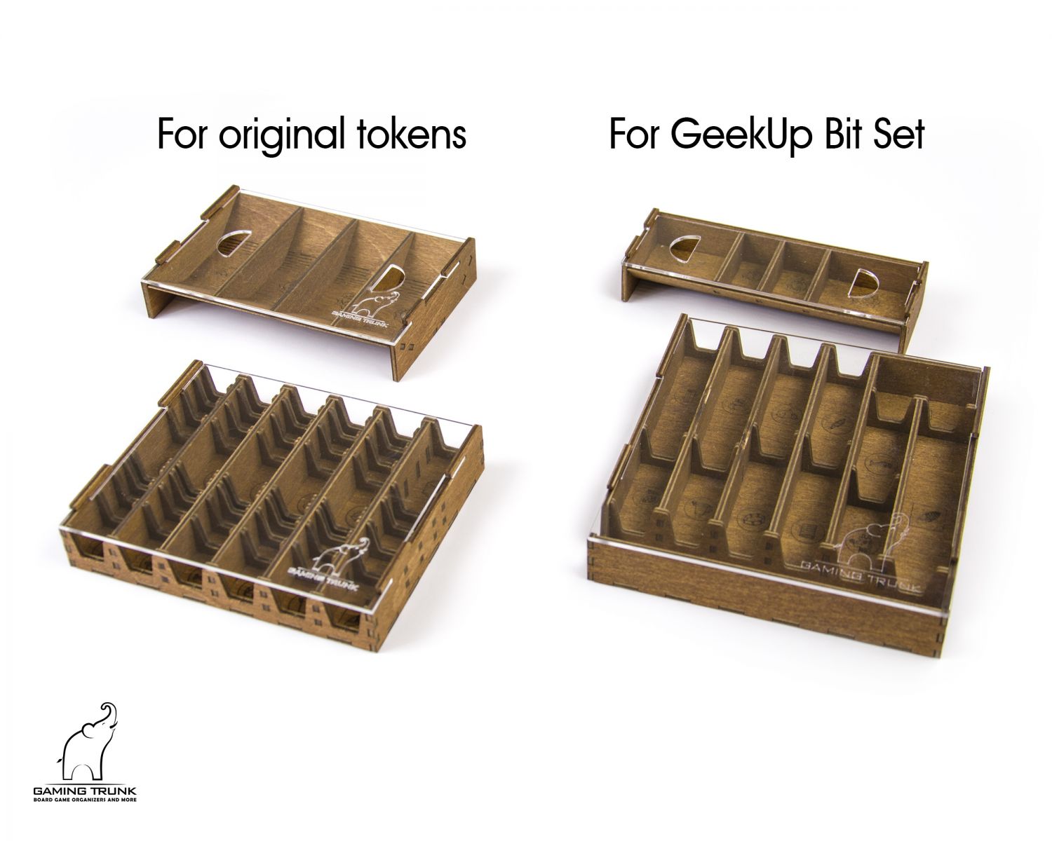 Gaming Trunk - Alpaca Organizer for Altiplano (Rev 2.1) (Walnut)