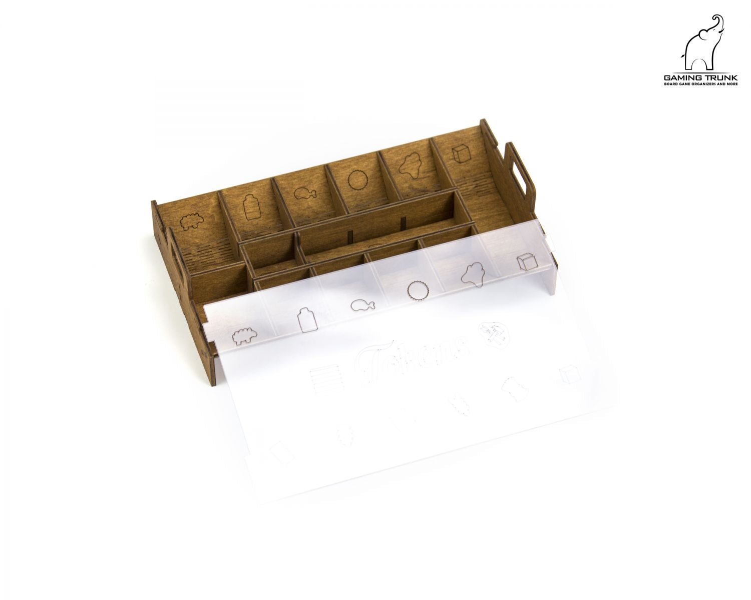 Gaming Trunk - Holledau Organizer for Hallertau (Natural Unstained)