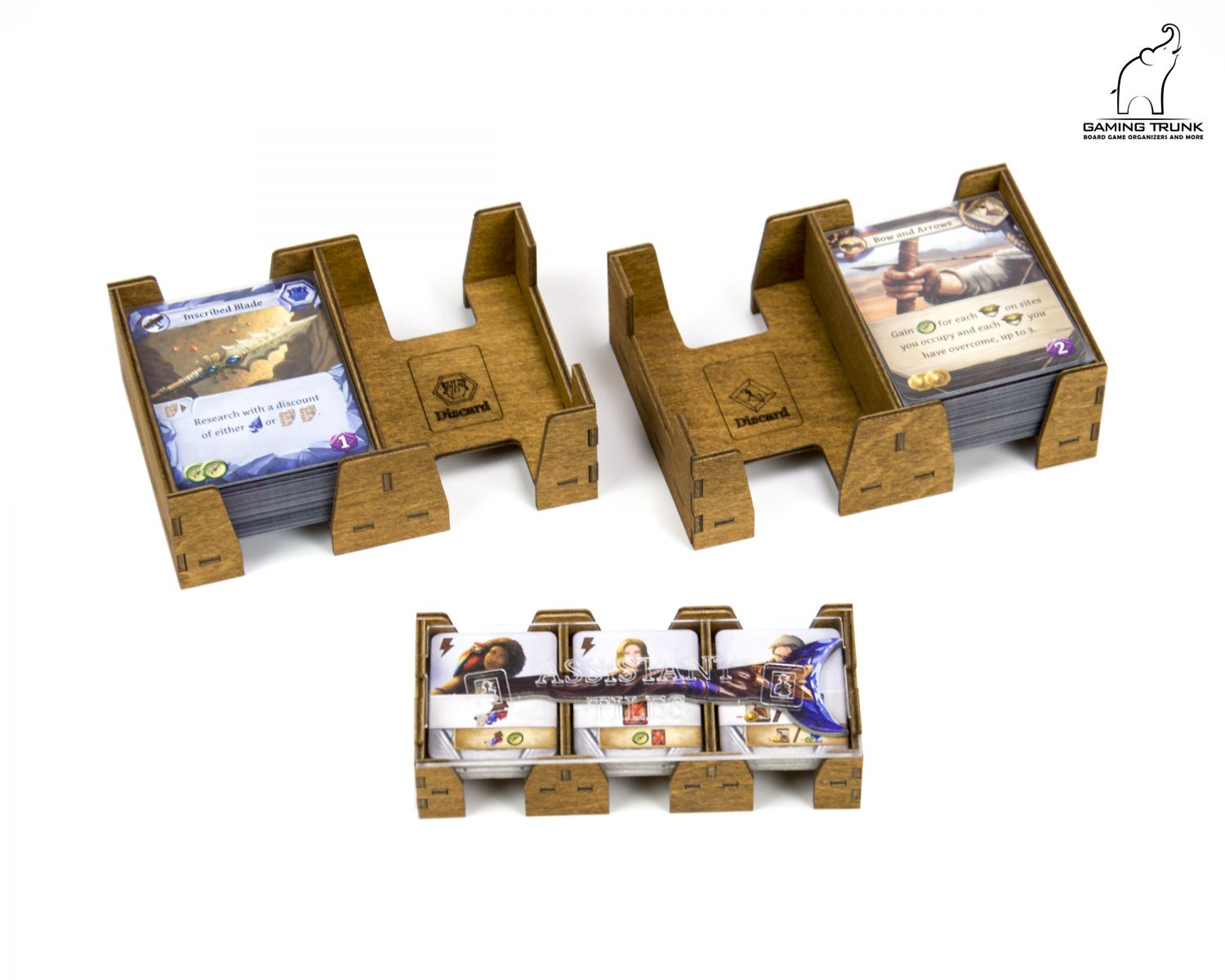 Gaming Trunk - Arnak Organizer for Lost Ruins of Arnak (Natural Unstained)