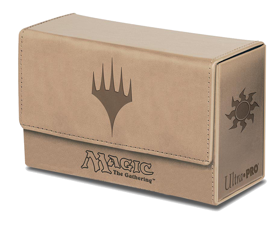 Ultra Pro - Dual Flip Box Off White Mana for Magic (Matte Finish)