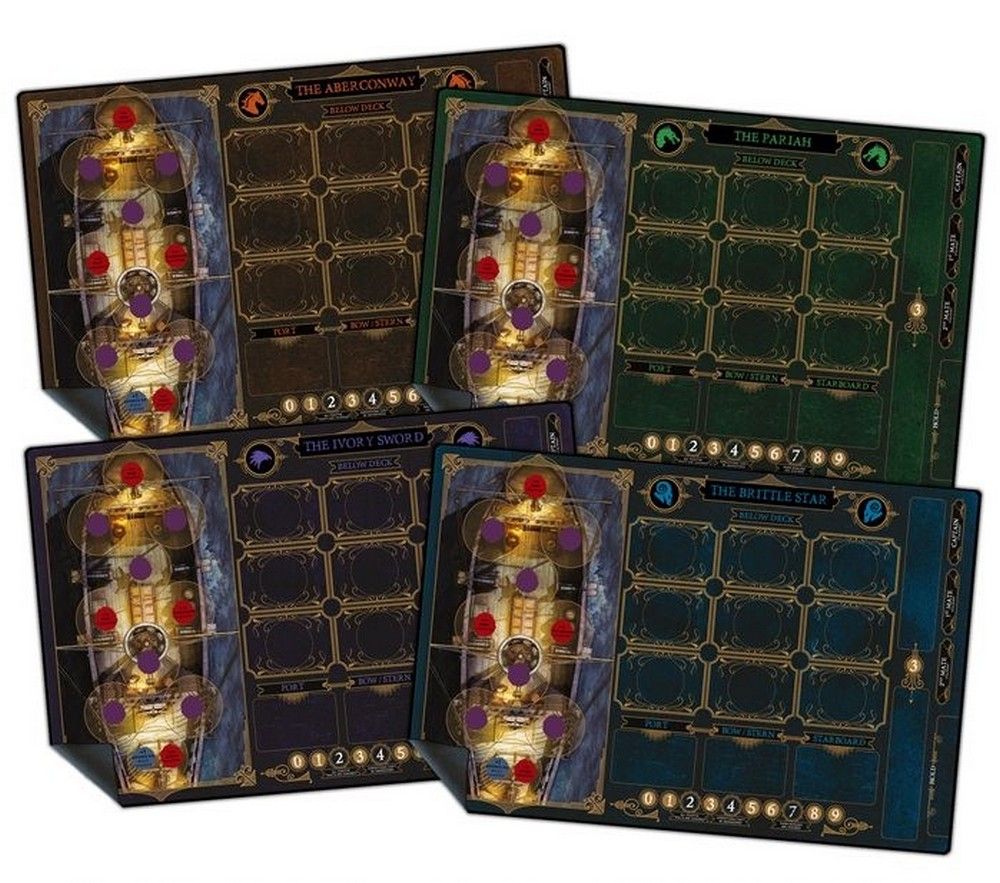 The Everrain: Neoprene Player Dashboards (4ct)