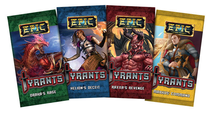 Epic Card Game: Tyrants - 4 Pack Bundle