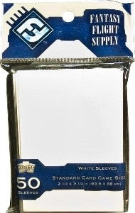 Fantasy Flight Card Sleeves: Standard Card Game Size - White (50)