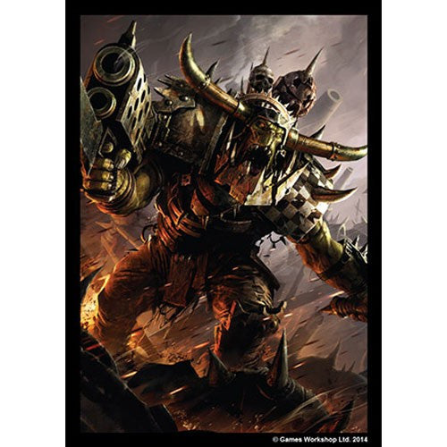 Fantasy Flight Card Sleeves: Warhammer 40k - Orks (50) Board Game Bliss Fantasy Flight Card Sleeves: Warhammer 40k - Orks (50) Board Game Bliss