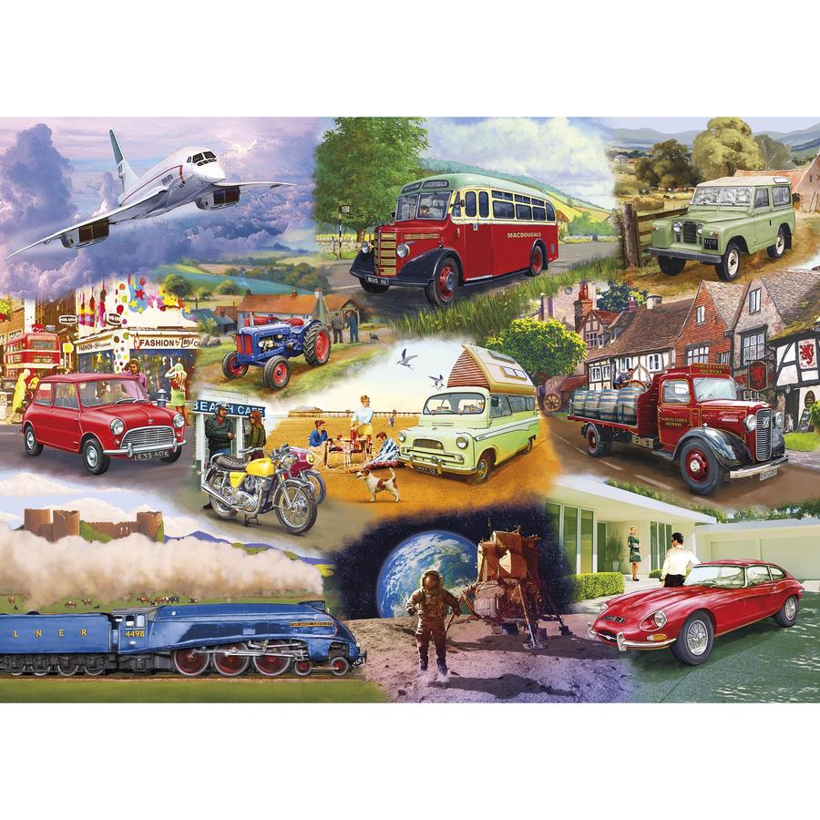 Puzzle - Gibsons - Iconic Engines (1000 Pieces)