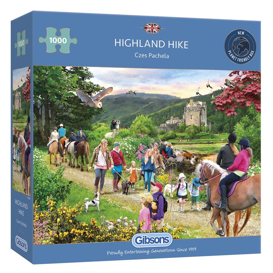 Puzzle - Gibsons - Highland Hike (1000 Pieces)