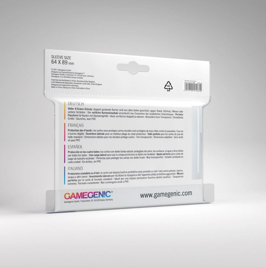 Gamegenic - Closable Inner Sleeves (100ct)
