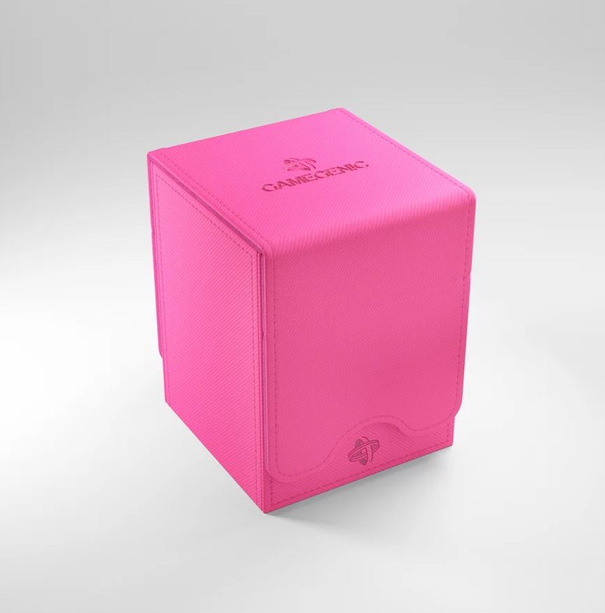 Gamegenic: Squire XL Convertible Deck Box Exclusive Edition - Pink (100ct)