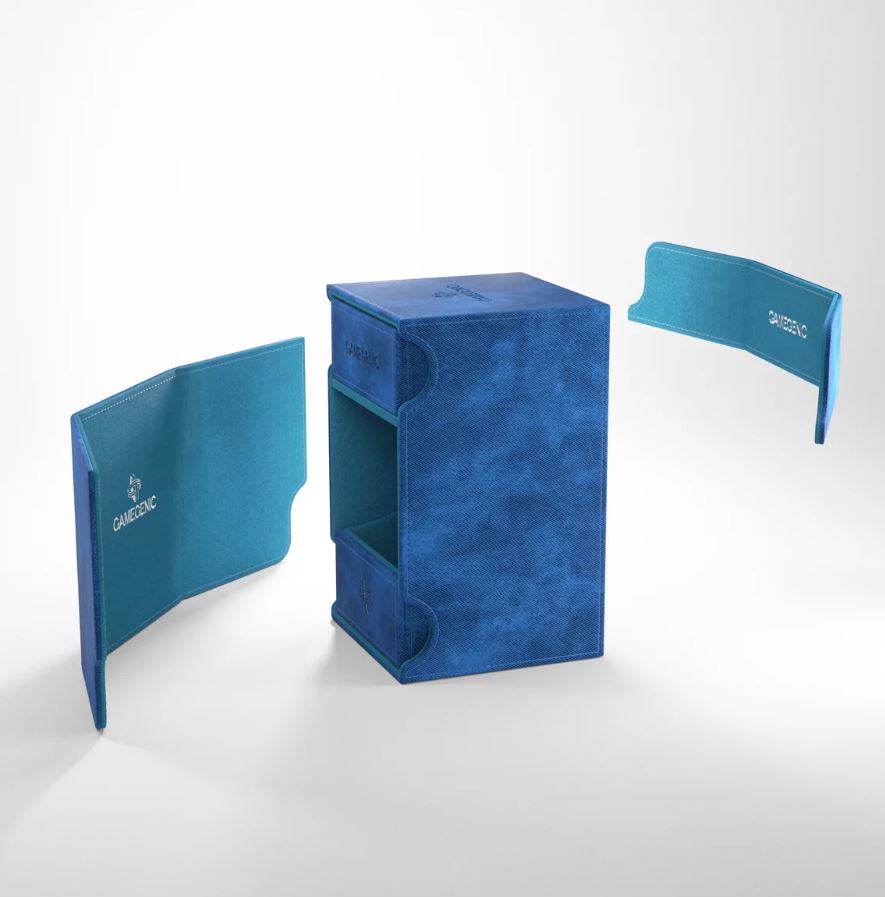 Gamegenic: Watchtower XL Convertible Deck Box Exclusive Edition - Blue (100ct)