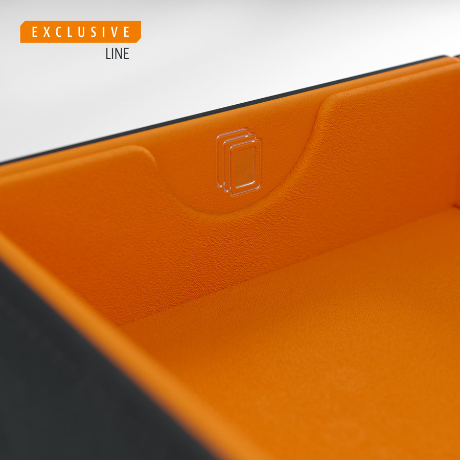 Gamegenic: Games Lair Convertible Deck Box - Black/Oranage (600ct)
