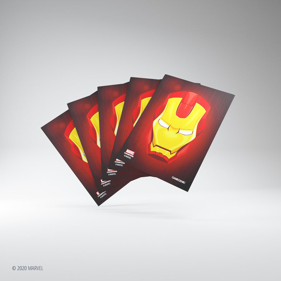 Gamegenic - Marvel Champions Art Sleeves - Iron Man (50ct)