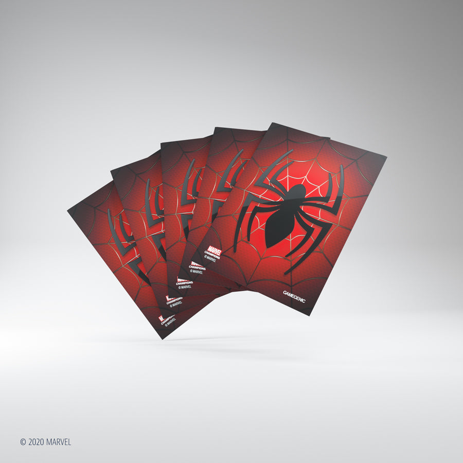 Gamegenic - Marvel Champions Art Sleeves - Spider-Man (50ct)