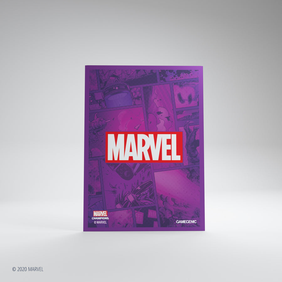 Gamegenic - Marvel Champions Art Sleeves - Marvel Purple (50ct)
