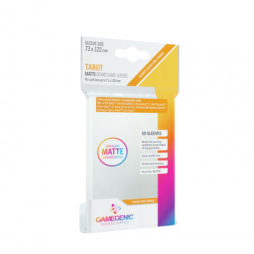 Gamegenic - Matte Tarot-Sized Sleeves (50ct)