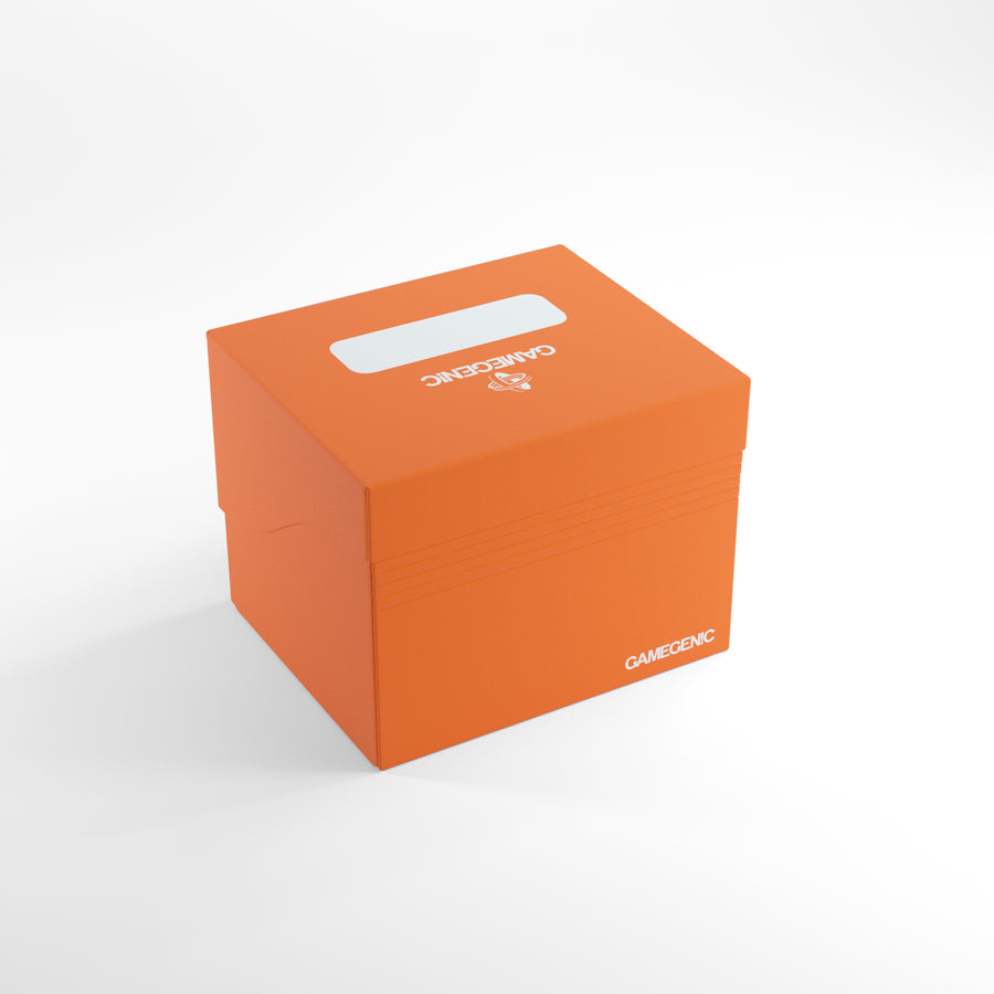 Gamegenic: Side Holder XL Deck Box - Orange (100ct)