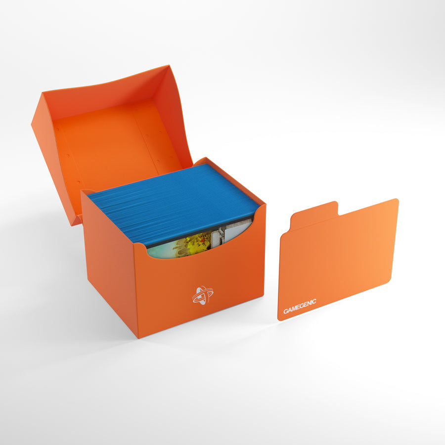 Gamegenic: Side Holder XL Deck Box - Orange (100ct)