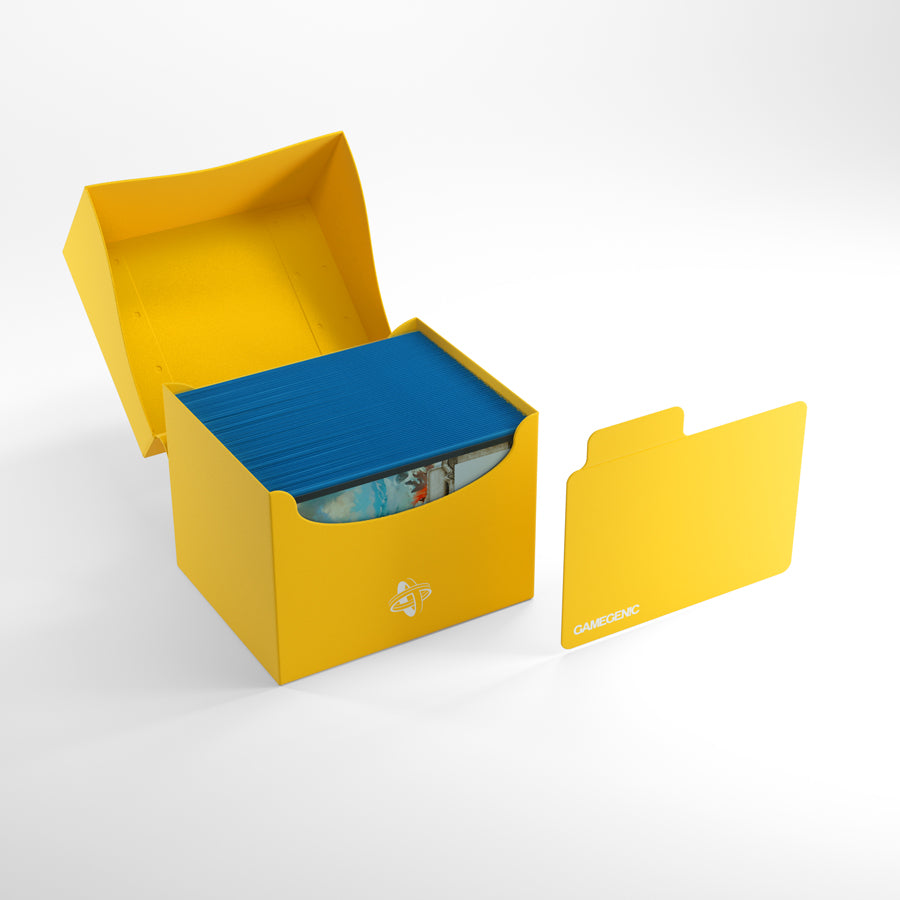 Gamegenic: Side Holder XL Deck Box - Yellow (100ct)