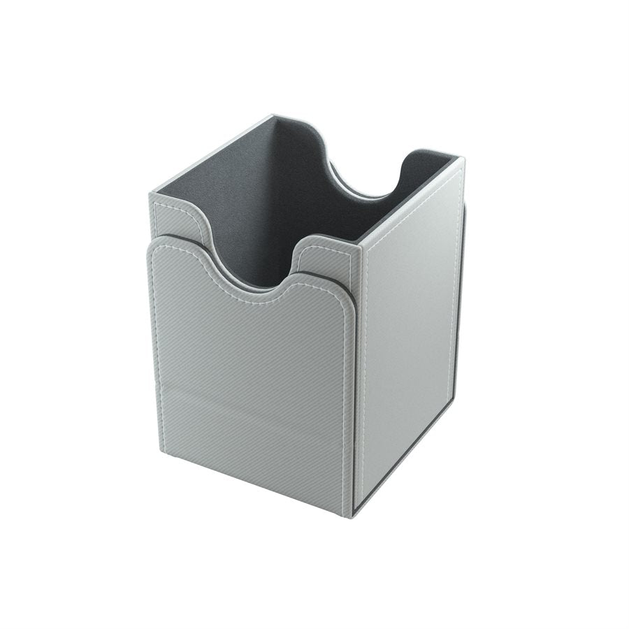 Gamegenic: Squire Convertible Deck Box - White (100ct)