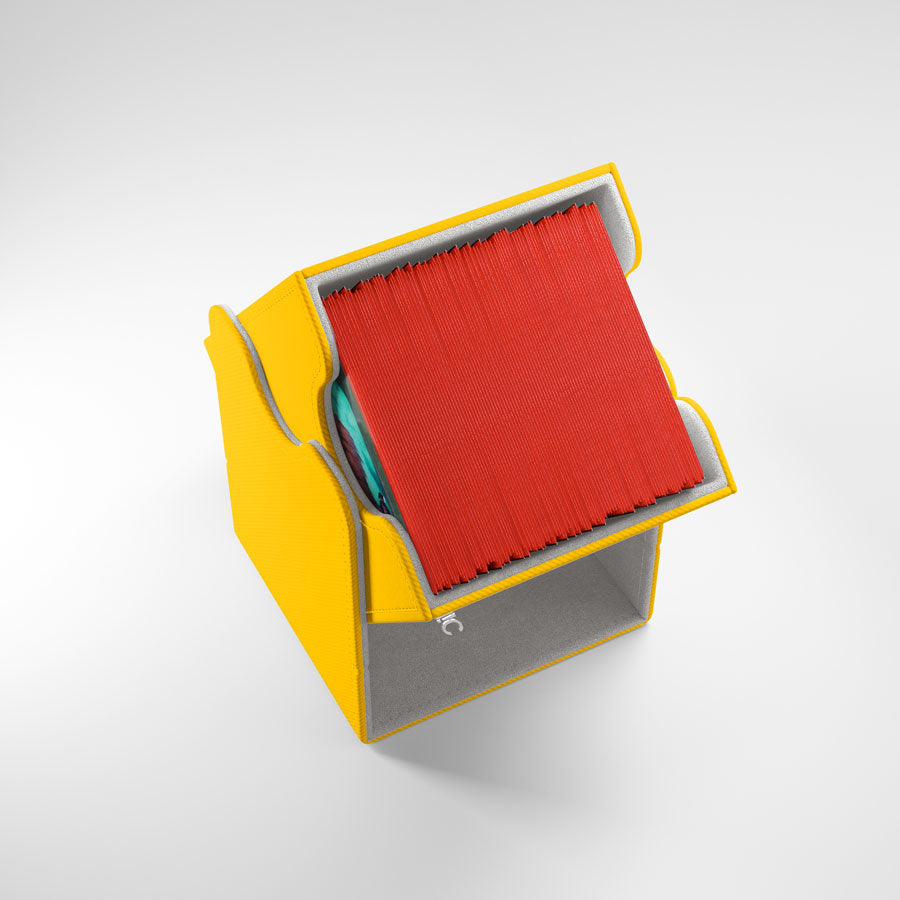 Gamegenic: Squire Convertible Deck Box - Yellow (100ct)