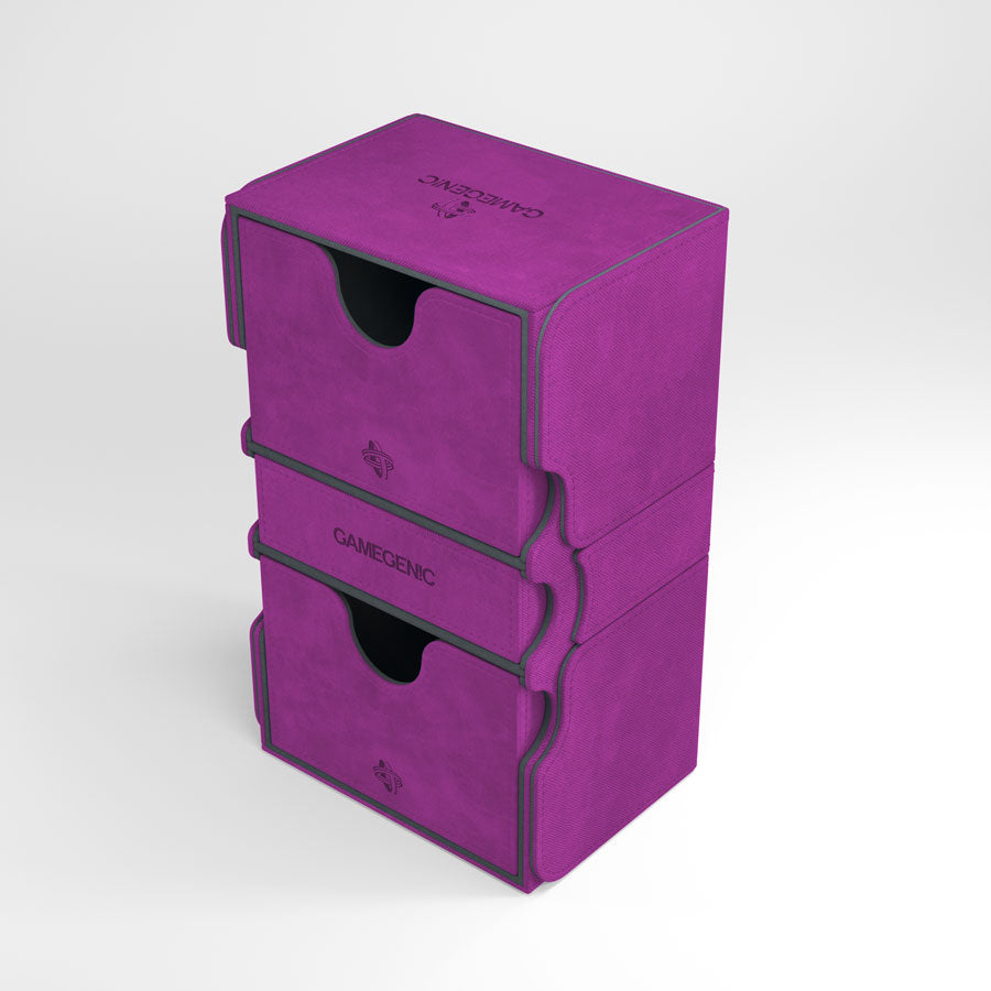 Gamegenic: Stronghold Convertible Deck Box - Purple (200ct)