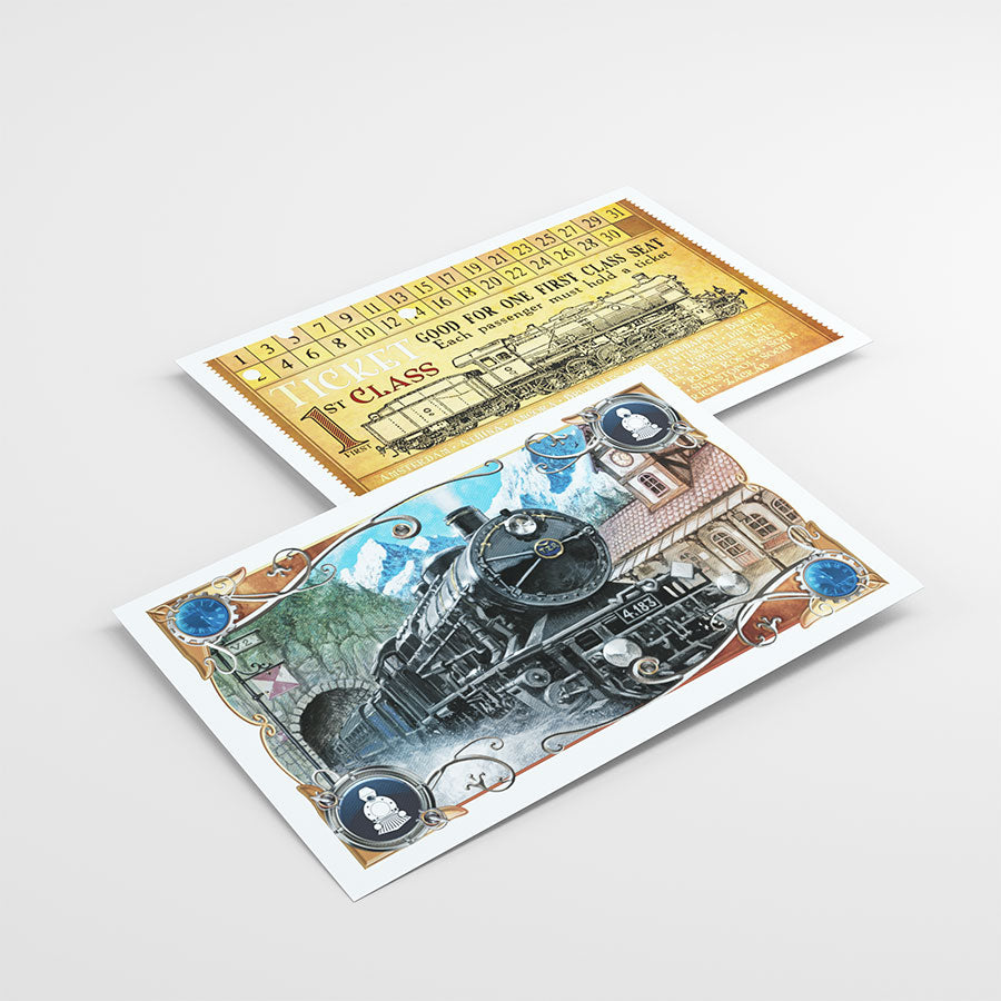 Gamegenic - Ticket to Ride Europe Art Sleeves (168ct)