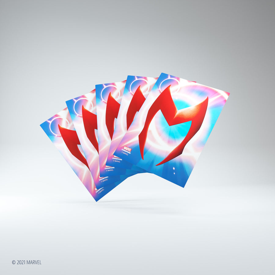 Gamegenic - Marvel Champions Art Sleeves - Scarlet Witch (50ct)