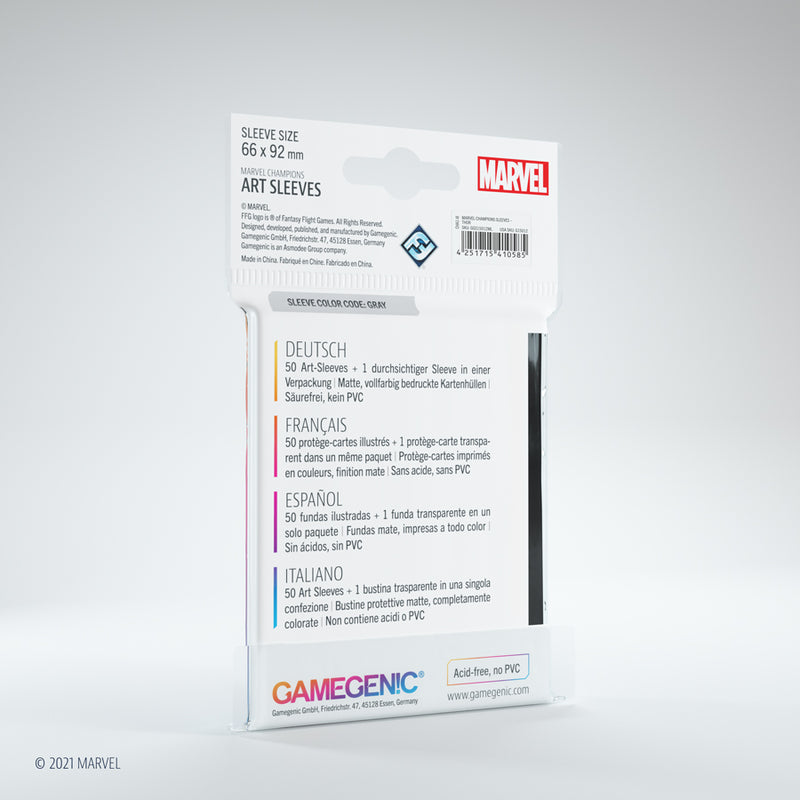 Gamegenic - Marvel Champions Art Sleeves - Thor (50ct)