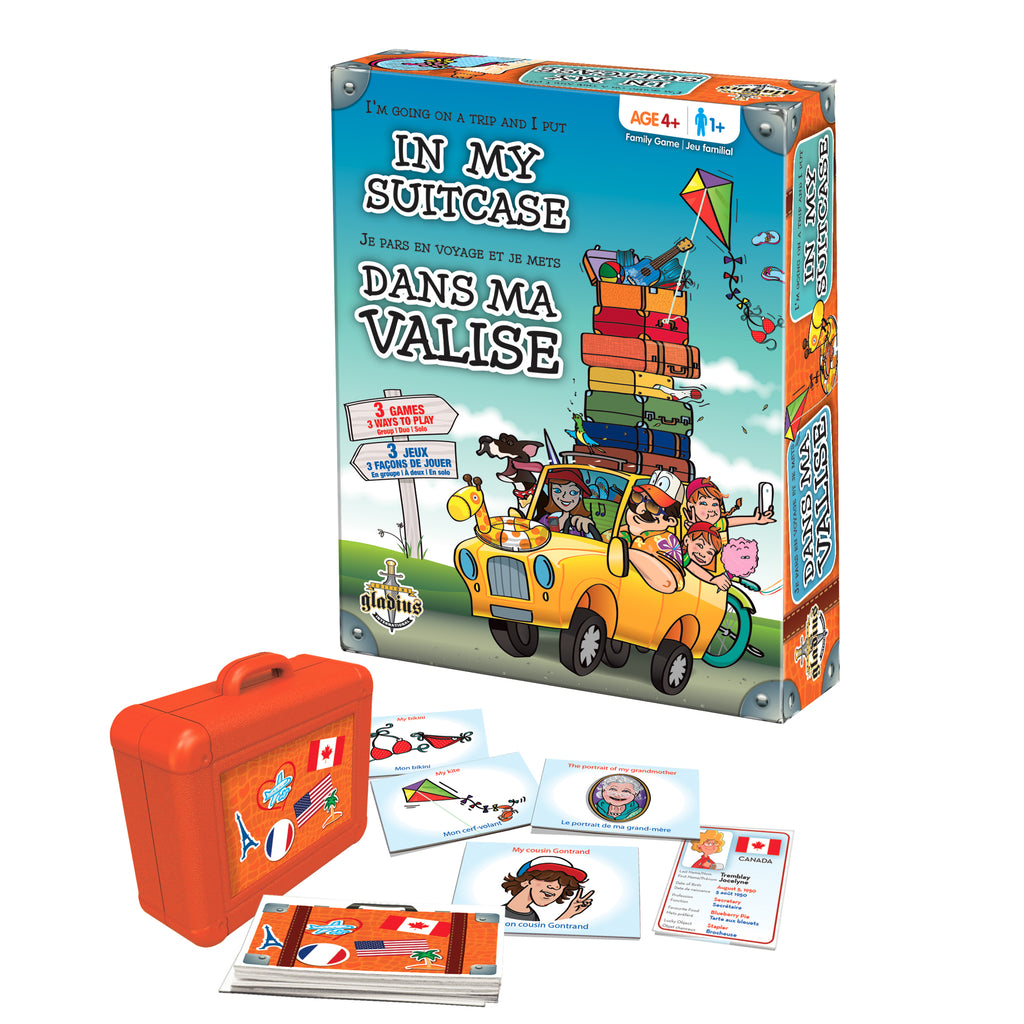 Into My Suitcase Game & Board Game & Board Game Bliss