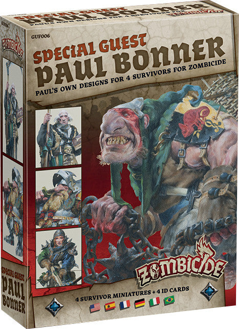 Zombicide: Black Plague Special Guest Box - Paul Bonner