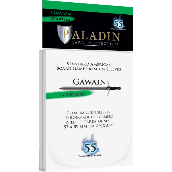 Paladin Card Protection - Gawain (57 mm × 89 mm, Standard American)