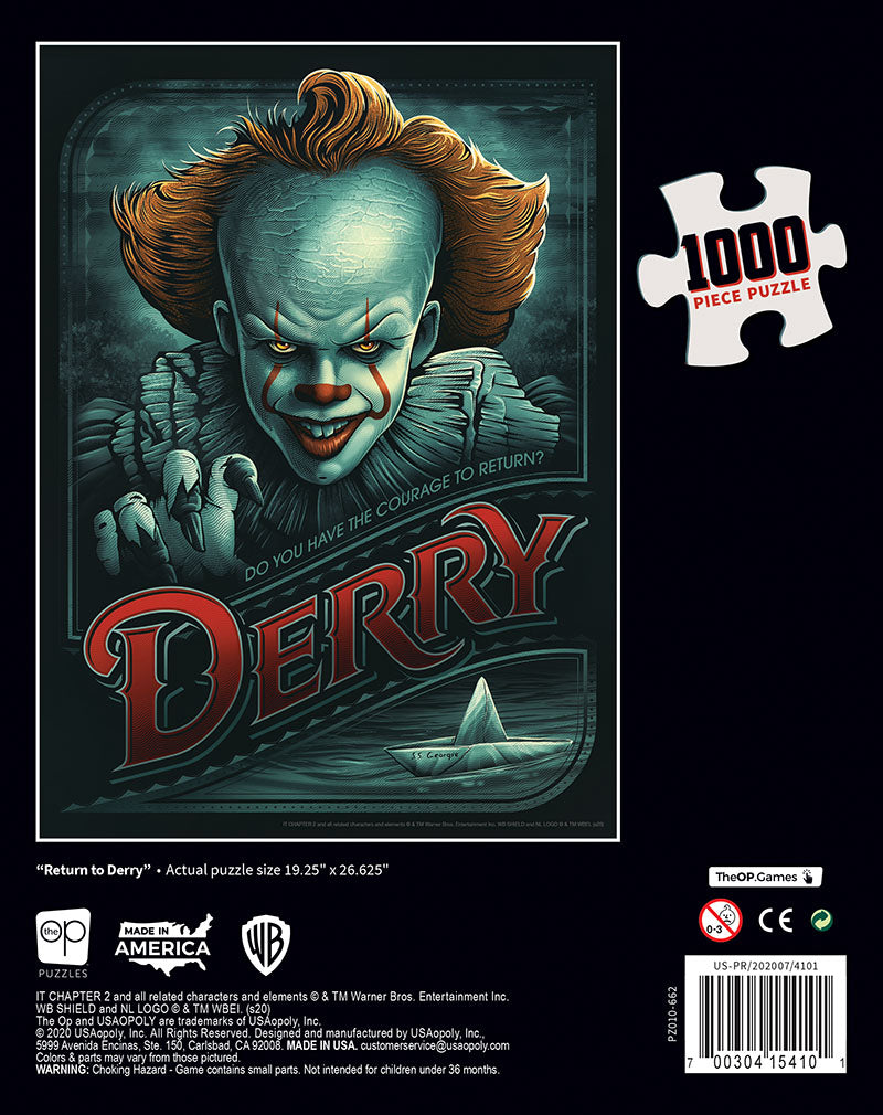 Puzzle - USAopoly - IT Chapter Two “Return to Derry” (1000 Pieces)