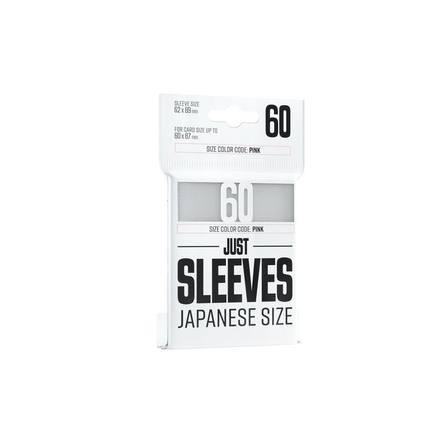 Just Sleeves: Japanese Size - White (60ct)