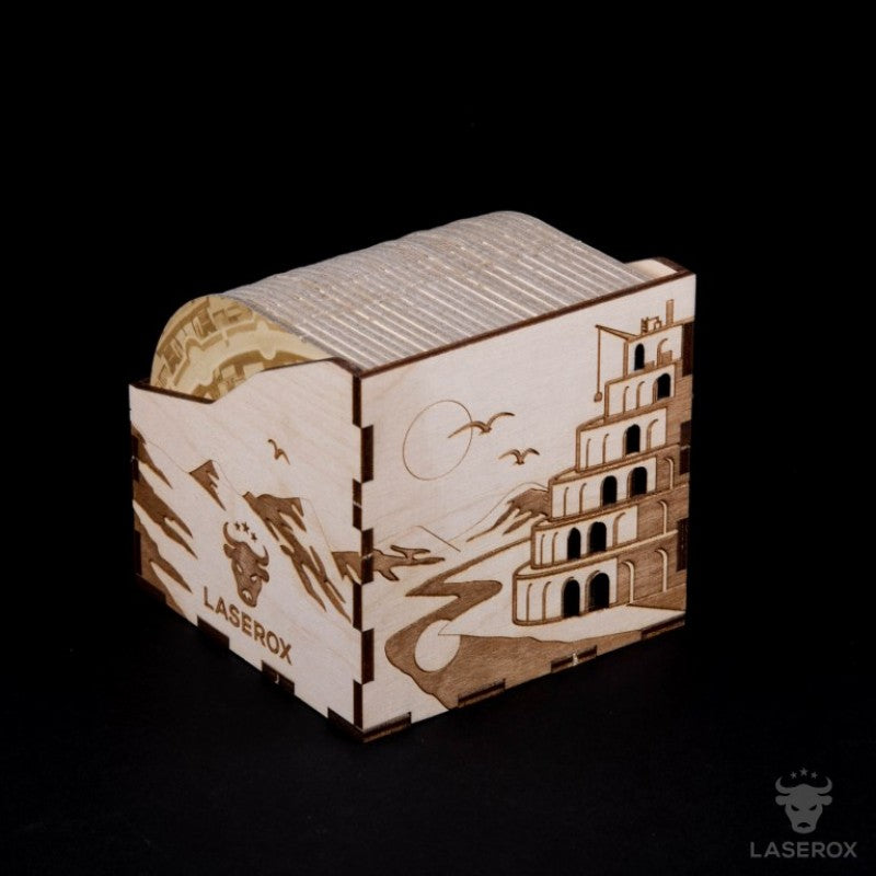 Laserox - Wooden Wonder (Compatible with 7 Wonders)