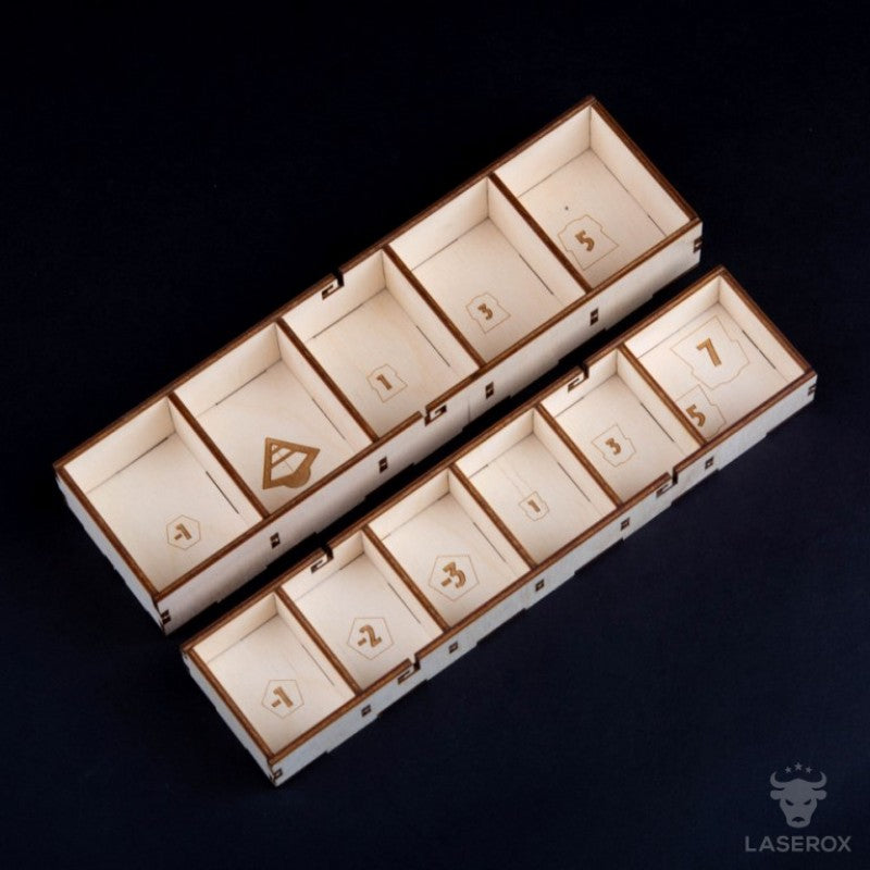 Laserox - Wooden Wonder (Compatible with 7 Wonders)