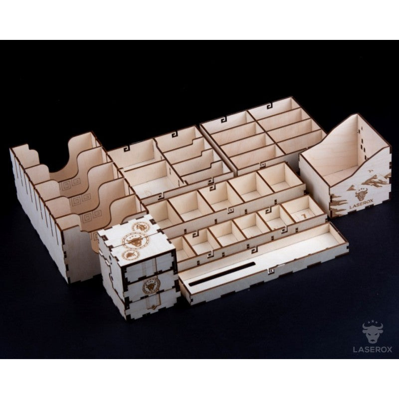 Laserox - Wooden Wonder (Compatible with 7 Wonders)