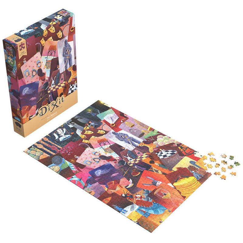 Dixit Puzzle Collection – Red Mishmash (1000 Pieces)